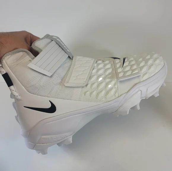 Nike Force Savage Elite 2 Shark White Black Football Cleats CK2824-100 Men sizes